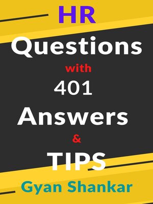 cover image of HR Questions with 401 Answers & Tips